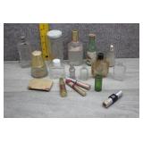 Glass Bottles&Cosmetic Containers-Mid 20th Century