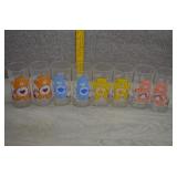 Lot of Vtg 1983 Care Bears Drinking Glasses