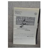 Clint Eastwood Joe Kidd Movie Promo Press Book