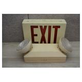 Industrial Exit Sign & Light