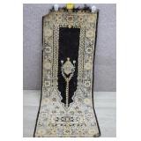 Islamic Prayer Mat Style Table Runner, or Tapestry