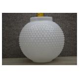Vtg Milk Glass Hobnail Shade for Oil/Kerosene Lamp