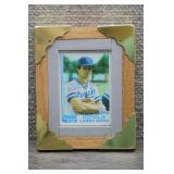 Framed 1982 Topps #790 Larry Gura Baseball Card