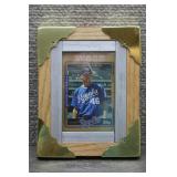 Framed 2005 Topps Mike Wood Baseball Card