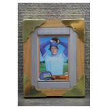 Framed 1981 Topps Craig Chamberlain Baseball Card