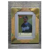 Framed Dee Brown Kansas City Royals Trading Card