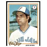 1978 TOPPS #667 JEFF BYRD TORONTO BLUE JAYS RC