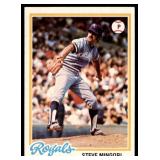 1978 TOPPS #696 STEVE MINGORI KANSAS CITY ROYALS