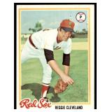 1978 Topps Reggie Cleveland #105 Boston Red Sox