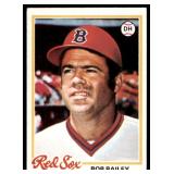 1978 TOPPS BOB BAILEY . BOSTON RED SOX #457