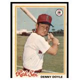 1978 Topps #642 Denny Doyle Boston Red Sox