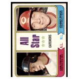 1974 Topps All-Star - Carlton Fisk/Johnny Bench
