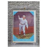 1960 Fleer Baseball Greats Christy Mathewson Card