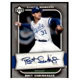 2005 UD Classics - BRET SABERHAGEN - AUTOGRAPH