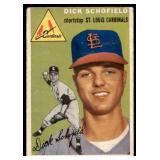 1954 Topps #191 Dick Schofield