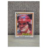 SIGNED 1981 Donruss #371 Pete Rose Card
