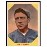 1960 Fleer Baseball Greats #40 card Joe Tinker