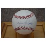 AUTOGRAPHED MARK MACDOUGAL BASEBALL