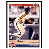 1992 Upper Deck - Star Rookie Kenny Lofton #25
