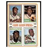 1974 Topps #4 Hank Aaron Special