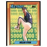 1990 Topps #4 Nolan Ryan 5000K Houston Astros