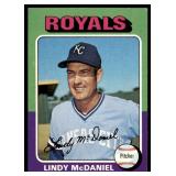 Lot of 20 1975 Topps Baseball Cards