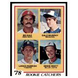 1978 Topps #708 Dale Murphy / Lance Parrish RC