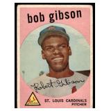 1959 Topps #514 Bob Gibson RC