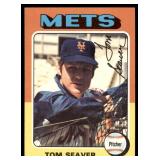 1975 TOPPS #370 TOM SEAVER NEW YORK