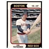 1974 TOPPS BASEBALL #280 CARL YASTRZEMSKI