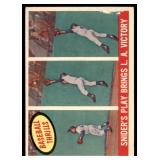1959 Topps Duke Snider Vg Set Break crease #468