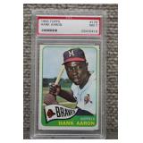 1965 Topps Hank Aaron Baseball Card #170 PSA 7