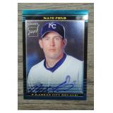 2002 Bowman Chrome Nate Field RC Auto #397