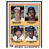 1978 Topps #704 Rookie 2nd Basemen Lou Whitaker