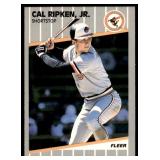 1989 Fleer Cal Ripken, Jr. #617 Baltimore Orioles