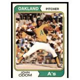Lot of 20 1974 Topps Baseball Cards
