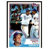 1983 Topps George Brett baseball card #600