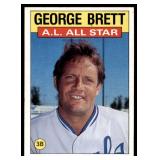 1986 Topps #714 George Brett