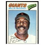 1977 TOPPS BASEBALL #547 WILLIE McCOVEY