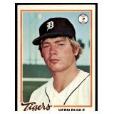 1978 Topps Baseball Card # 456 Vern Ruhle