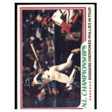 1978 Topps #412 1977 N.L. Championships