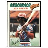 1974 Topps Lou Brock baseball card (#60)