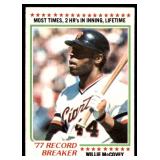 1978 Topps #3 Willie McCovey