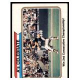 1974 Topps  A's Celebrate #479