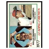 1978 Topps Baseball #208 Leading Firemen Fingers