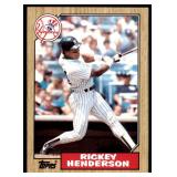 1989 Topps Rickey Henderson baseball card (#380)