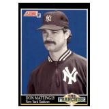 1991 Score 'The Franchise' Don Mattingly #856