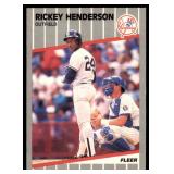 1989 Fleer #254 Rickey Henderson