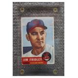 1953 Topps Jim Fridley #187 Baseball Card