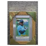 Framed 1981 Donruss #224 Clint Hurdle Card